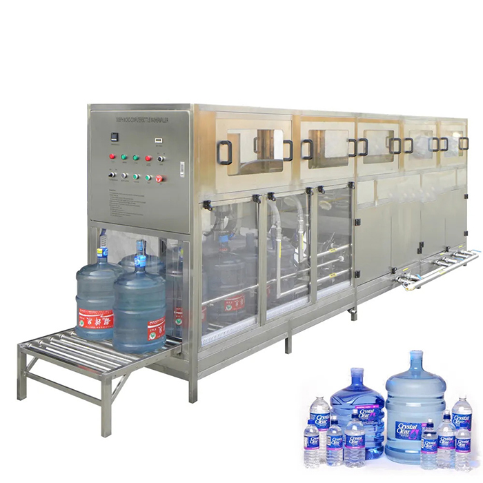 20 litrli shisha suv paqir paqir 5 gallon barrel to'ldirish mashinasi