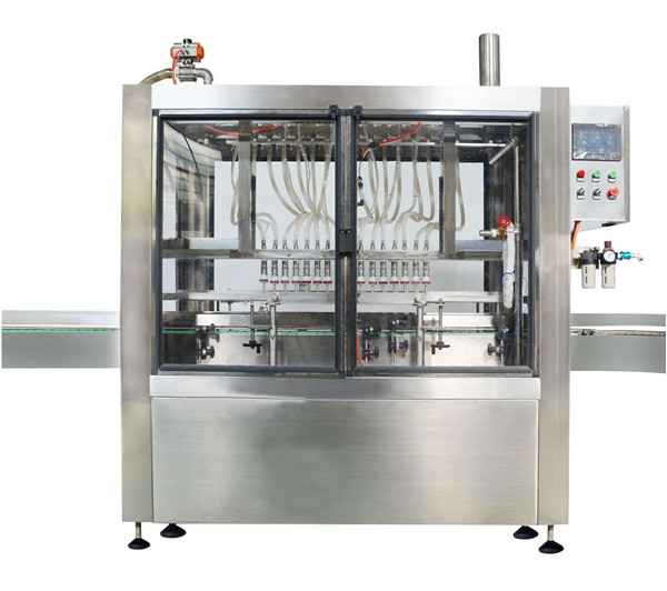 To'liq avtomatik 10 boshli kosmetik kremli murabbo to'ldirish mashinasi