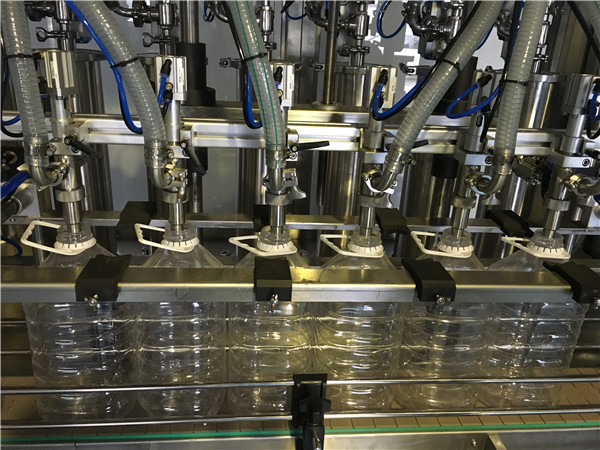 Raqobatbardosh fabrika narxi 5L o'simlik yog'ini avtomatik to'ldirish mashinasi