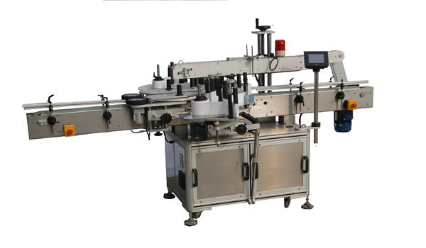 Shampun uchun plastik shisha ikki tomonlama yorliqlash mashinasi